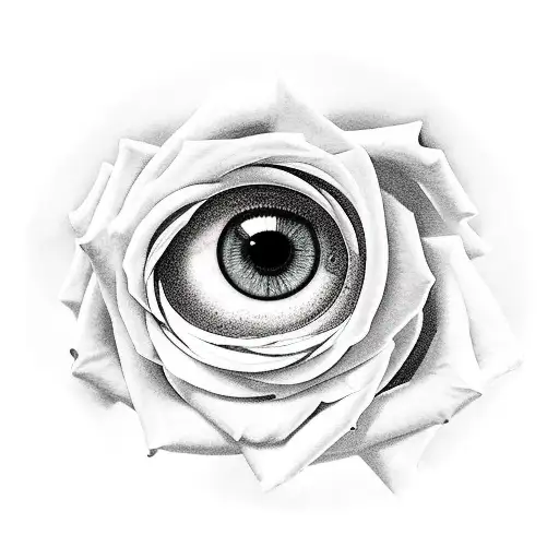 Rose With Horror Eye