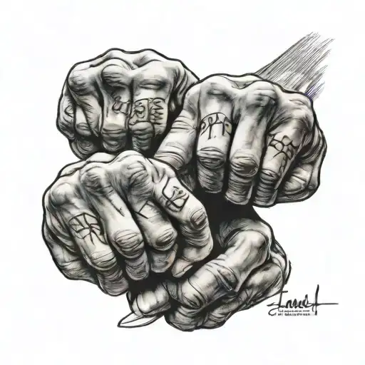 Father Son Fists Kids Names Incorporated