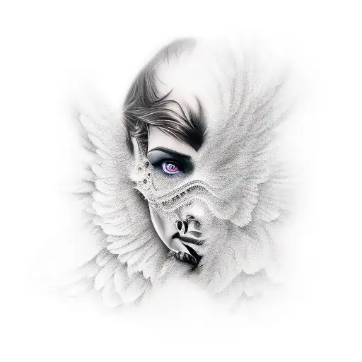 Fallen Angel Face