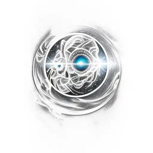 Space Nebula Inside Sunglasses