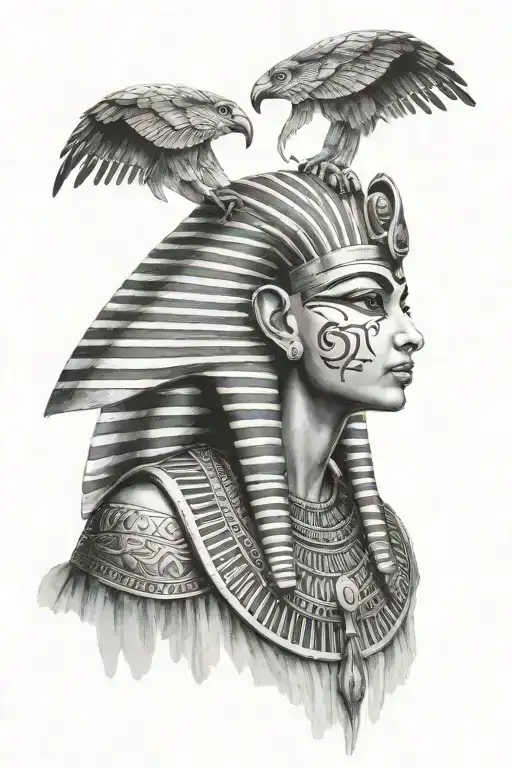 Egyptian Tattoo Full Sleeve