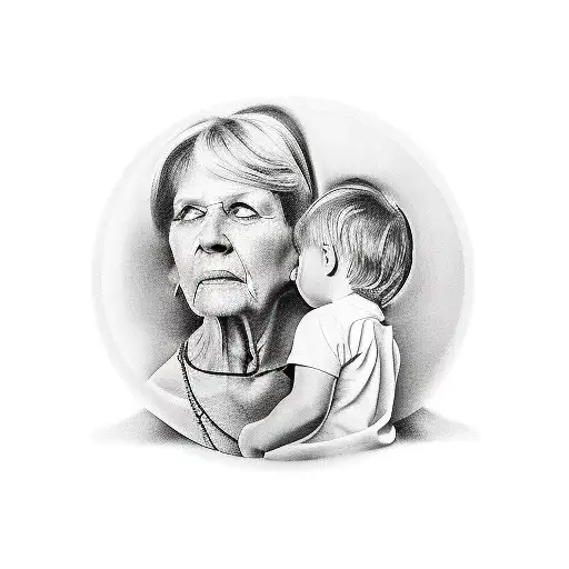 Grandmother And Grandson