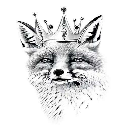 Fox With Crown