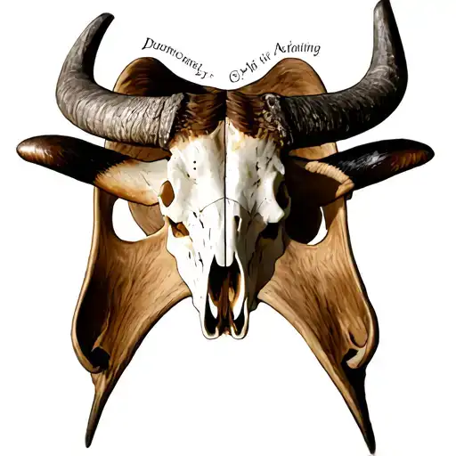 Longhorn Skull