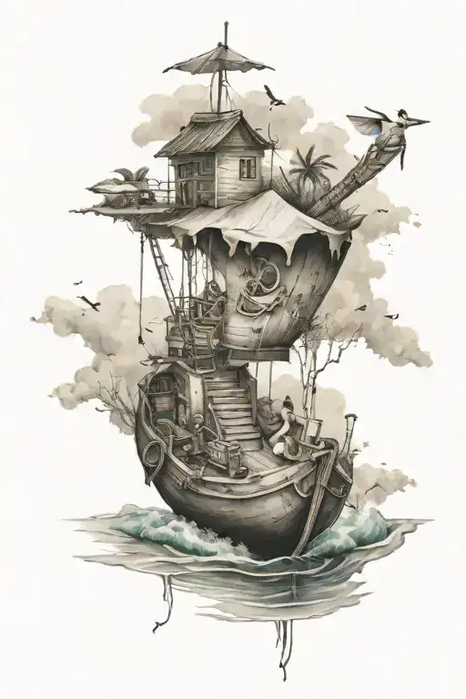 A Float On The Beach