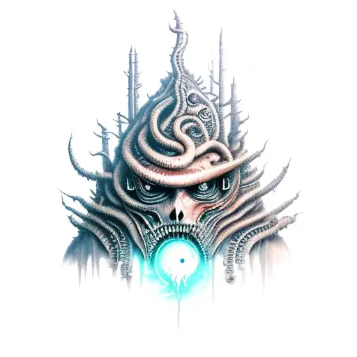 Dark Souls Type World With Lovecraftian Feel Full Sleeve