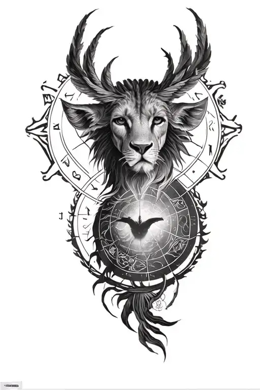 Zodiac Sign Surrounded