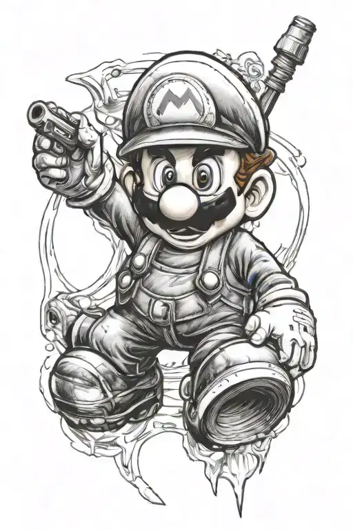 Mario And Tools Intertwined