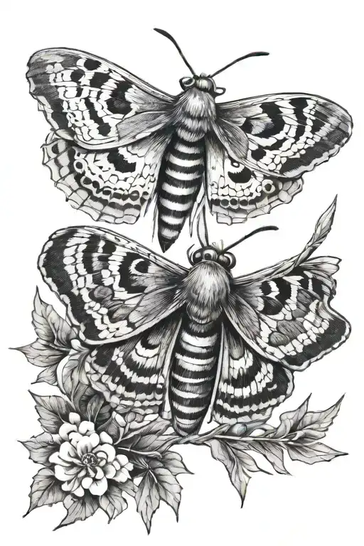 Moth On An Arrow Weapon