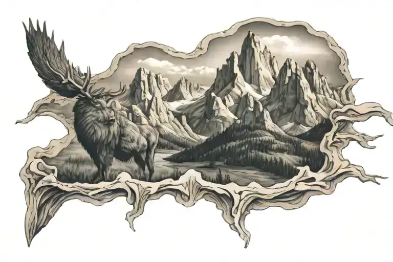 Wyoming Mountain Range