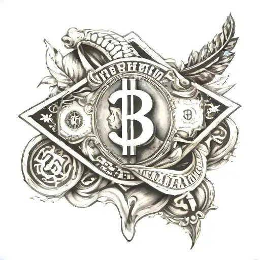Dollar Symbol With A Logo
