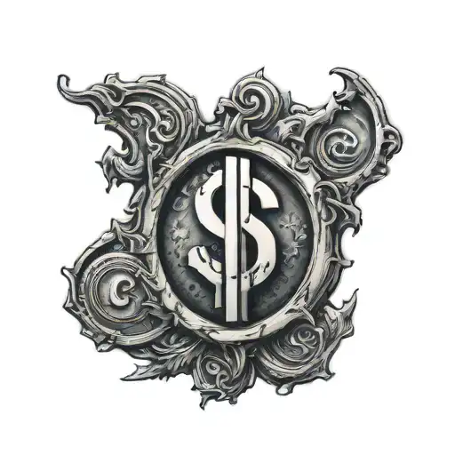 Dollar Symbol With A Logo Morphing