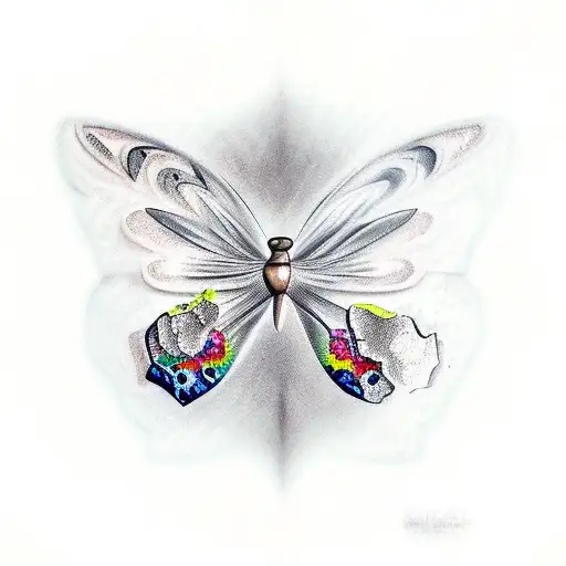 Butterfly With Broken Wing