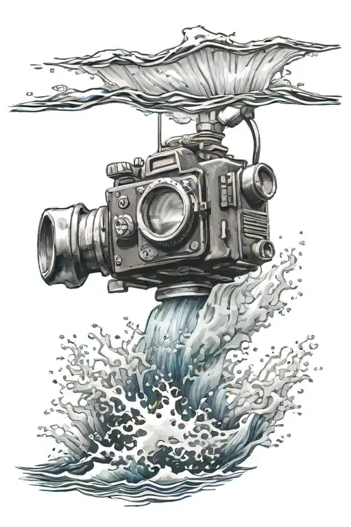 Scuba Diving Water Wreck Waves