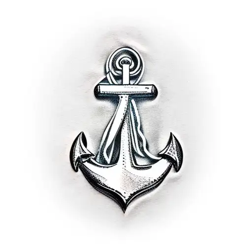 Anchor With Military Tags