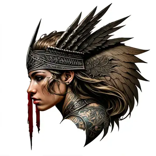Valkyrie Warrior Woman