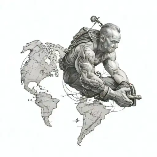 Kurt Veya Atlas Carrying The World