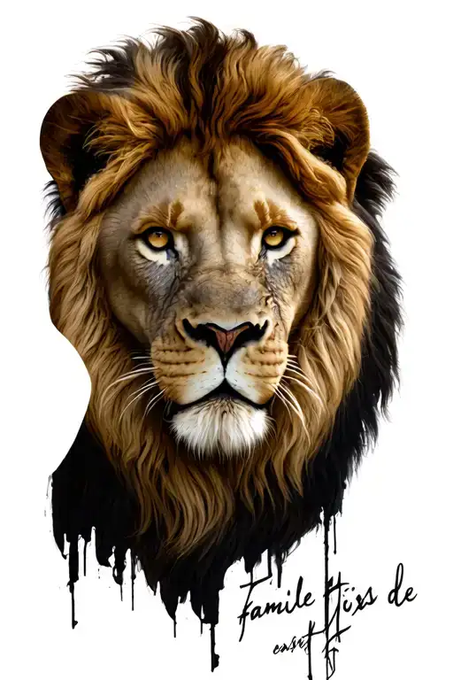 Famille De Lion Wearing