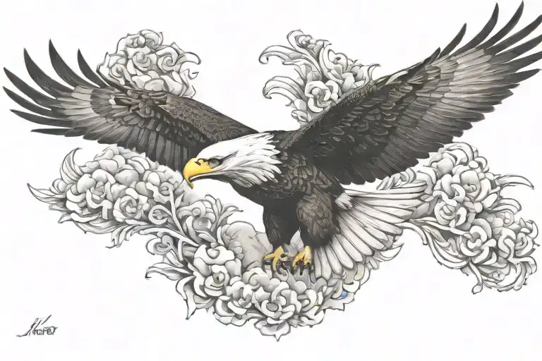 Eagle Flying