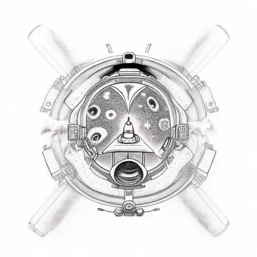 Astronaut And Mirror