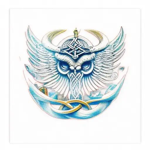 Wing Viking Sea Card