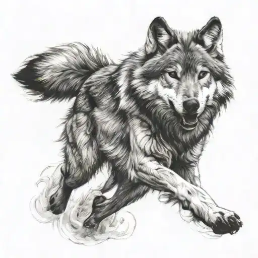 Wolf Running