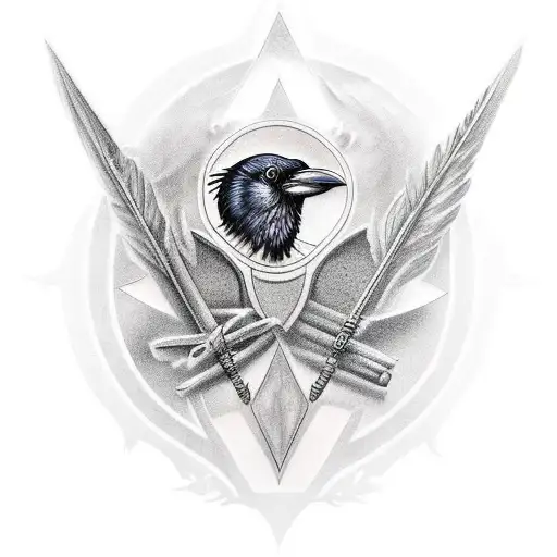 Raven And Shield