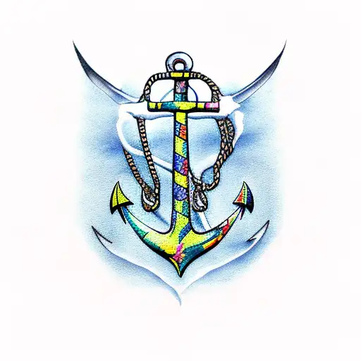 Anchor And Dragonfly