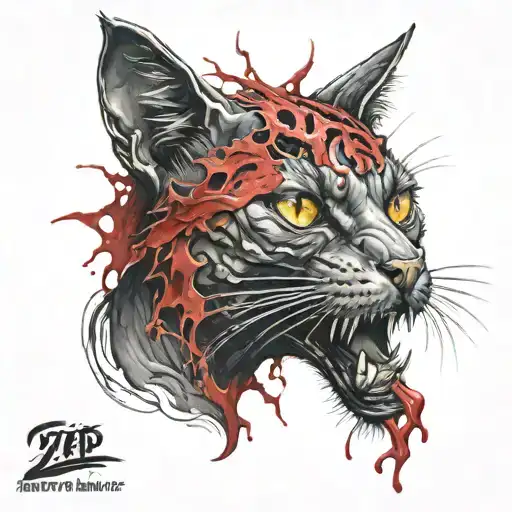 Red Zombie Cat