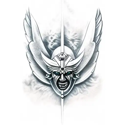 Warrior Outline St Michael