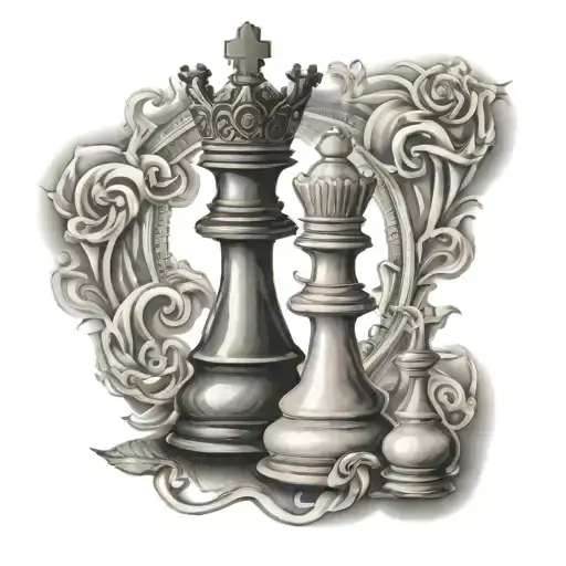 King Chess Piece