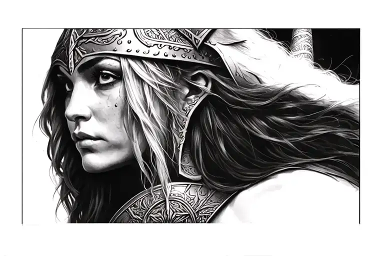 Femme Viking Warrior