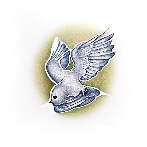 Dove With Earth
