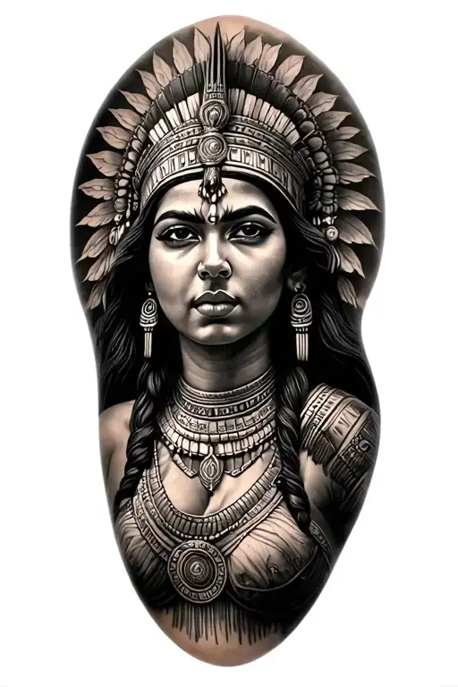 Woman Mythology Maya Inca