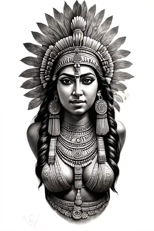 Woman Mythology Maya Inca