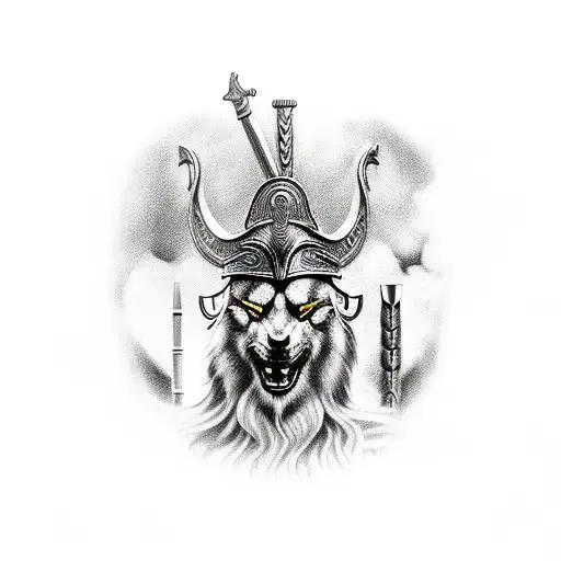 Valhalla With Odin And Freya