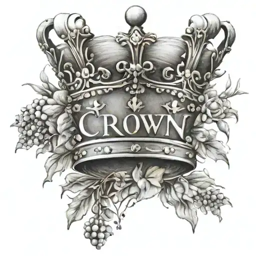 Crown With The Name Willow And Birthdate 11-29-2021