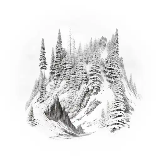 Landscape Mountain Range