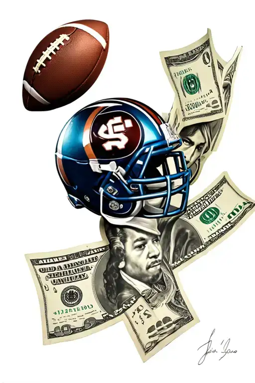 Football And Music Money Hip Hop