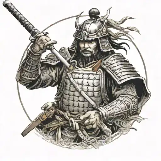 Samurai Warrior Life Line