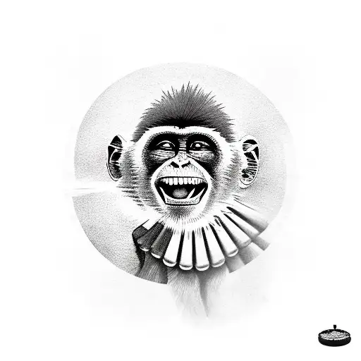 Monkey Eating Pancakes