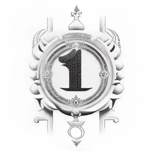 The Numbers 1-1-2-3-5-8-13-21 In A Line As Roman Numerals Without The Hypens And In A Cool Font