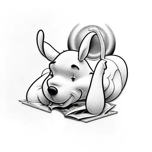 Winnie The Pooh Pink Floyd Dark Side Of The Moo