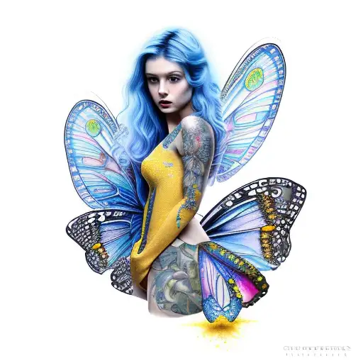 Yellow Fairy Particles