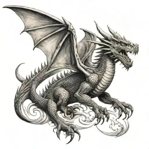 Dragon Flying