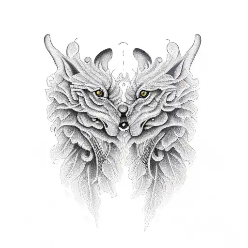 Two Twin Branches Of Linden