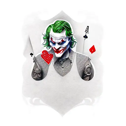 Joker With Poker