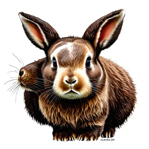 Bear And Rabbit Love