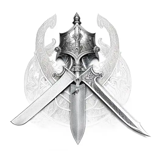 Medival Sword Knight