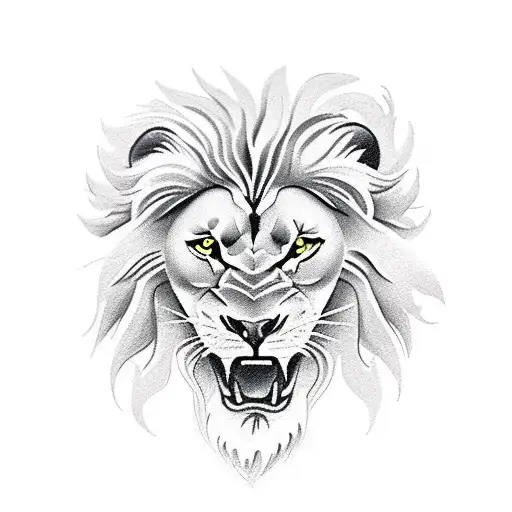 Phoenix With Lion Arm Sleeve